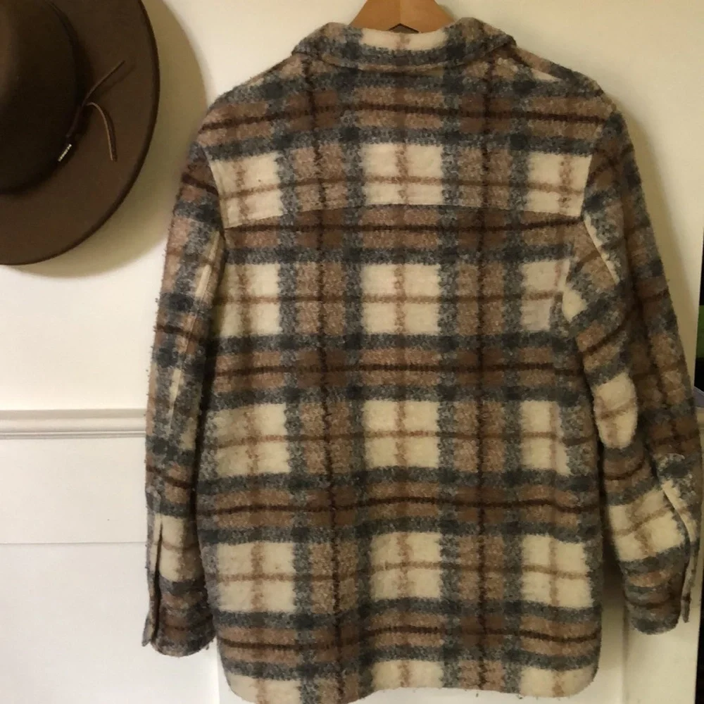 Isabel marant gastoni plaid jacket shacket 38 / S/M - Picture 8 of 8